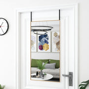 Deurspiegel 50x100 cm goud aluminium