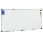 Whiteboard Magnetisch Staal Wit 110 x 60 cm