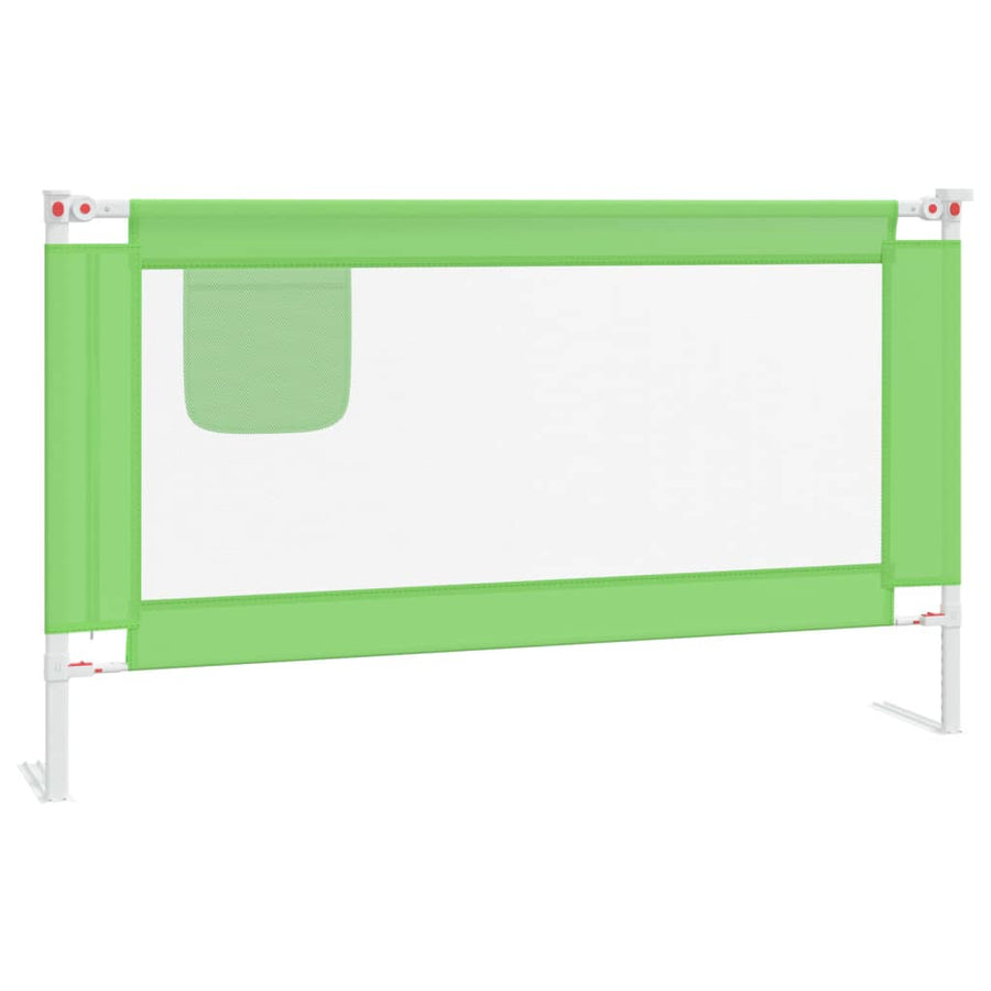 Bedhekje Peuter 140X25 Cm Stof Groen 140 x 25 cm