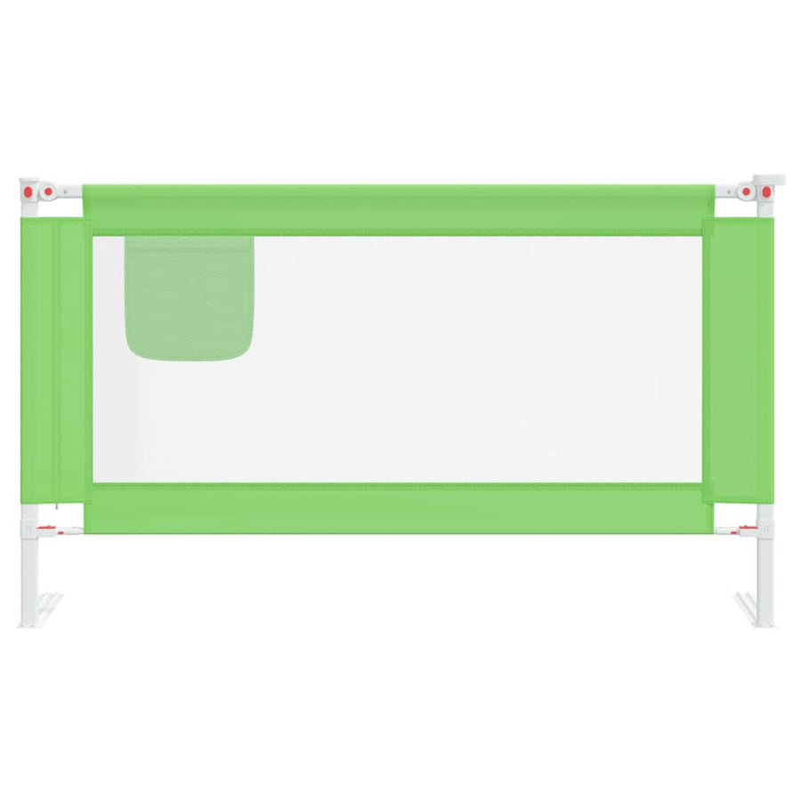Bedhekje Peuter 140X25 Cm Stof Groen 140 x 25 cm