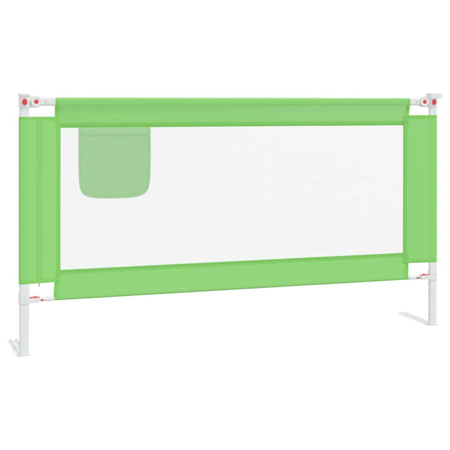 Bedhekje Peuter Stof 160 x 25 cm Groen