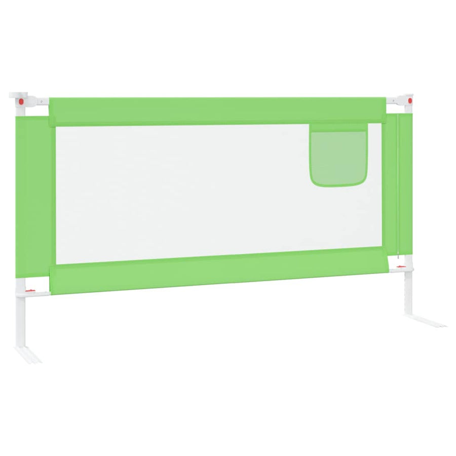 Bedhekje Peuter Stof 160 x 25 cm Groen