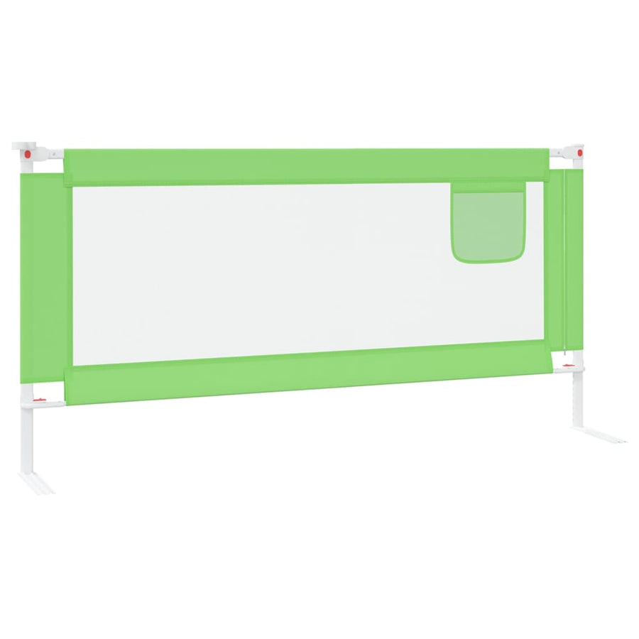 Bedhekje Peuter Stof 190 x 25 cm Groen