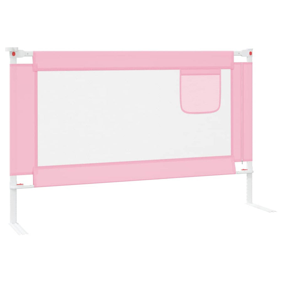 Bedhekje Peuter Stof 120 x 25 cm Roze