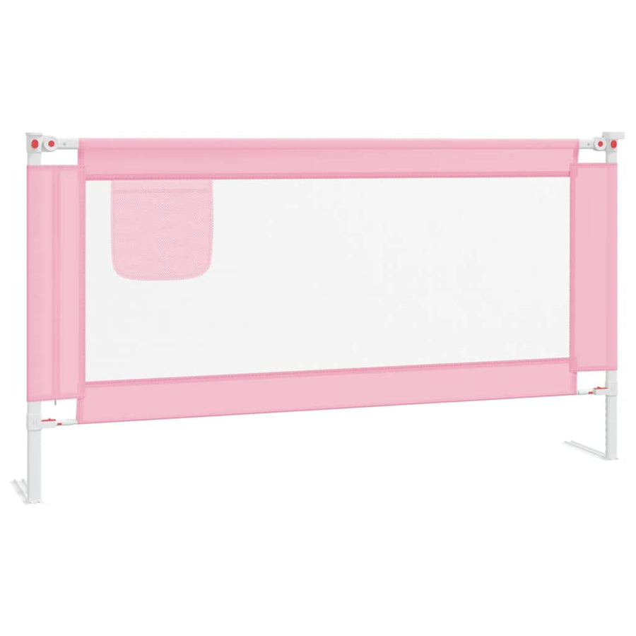 Bedhekje Peuter Stof 160 x 25 cm Roze