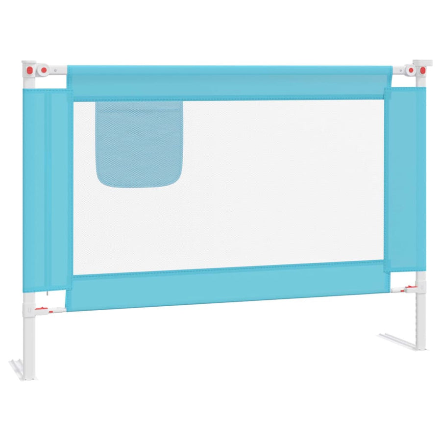 Bedhekje Peuter Stof 90 x 25 cm Blauw