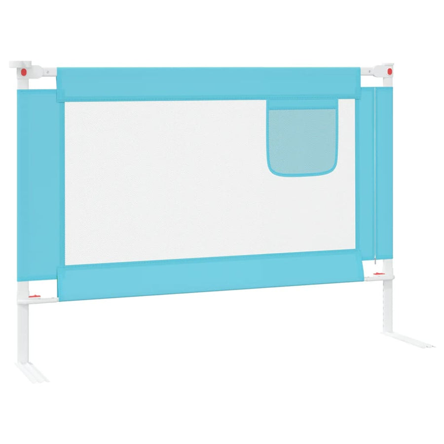 Bedhekje Peuter Stof 90 x 25 cm Blauw