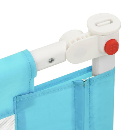 Bedhekje peuter 120x25 cm stof blauw