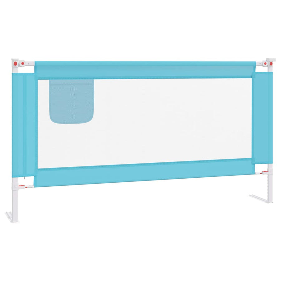 Bedhekje Peuter Stof 160 x 25 cm Blauw
