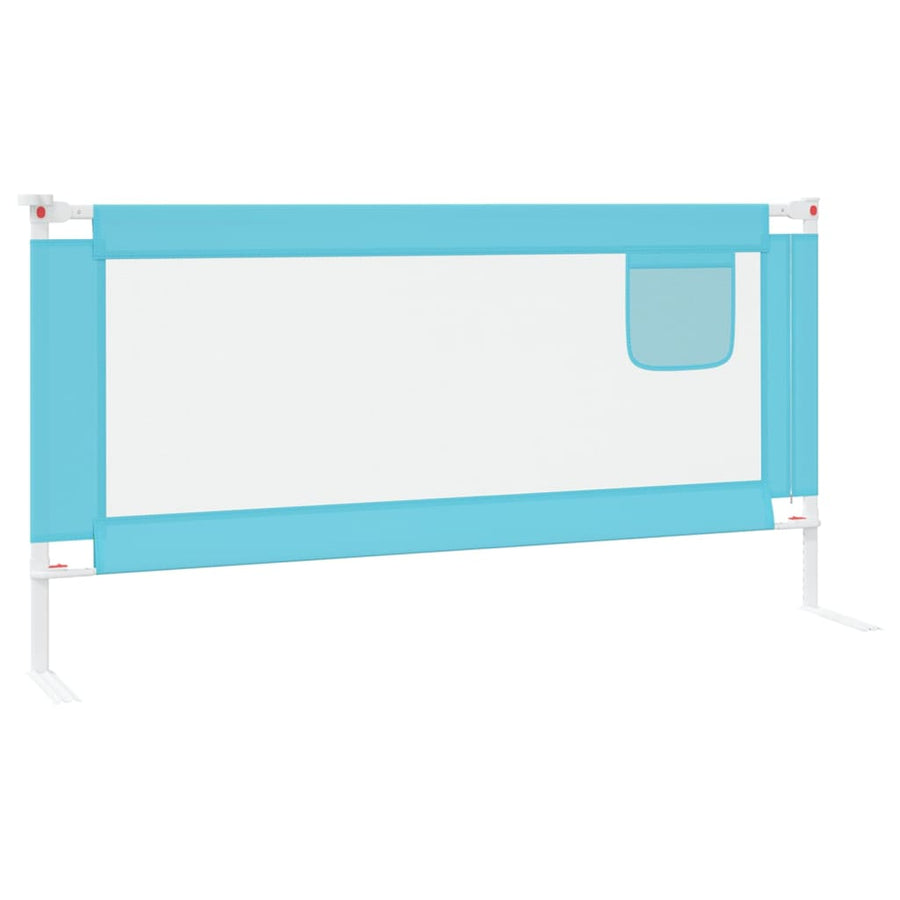 Bedhekje Peuter Stof 180 x 25 cm Blauw