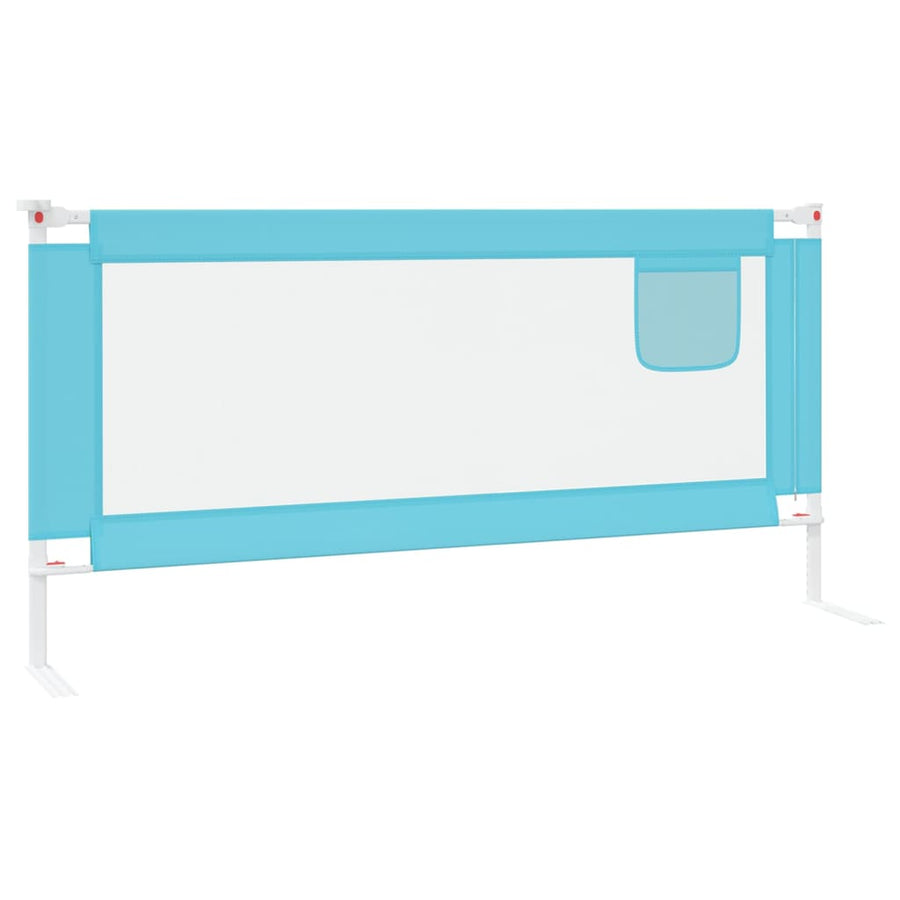 Bedhekje Peuter Stof 190 x 25 cm Blauw