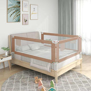 Bedhekje 120x25 cm taupe