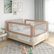 Bedhekje 180x25 cm taupe