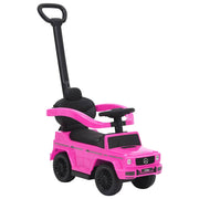 Push-along car G63 pink