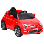 Kinderauto Fiat 500 elektrisch rood 113x67,5x53 cm
