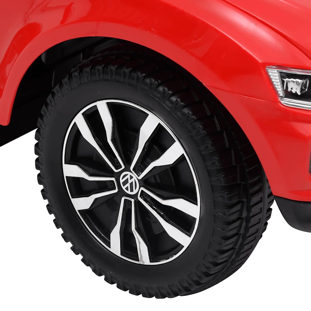 Loopauto Volkswagen T-Roc Rood Betongrijs