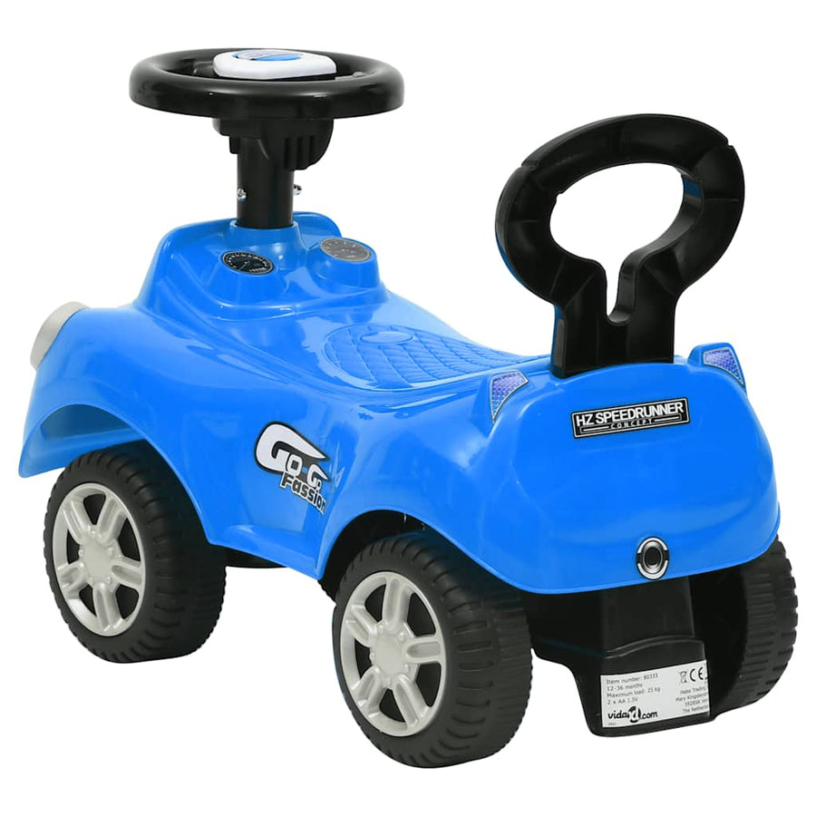 Loopauto Blauw