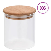 Opbergpotten Met Bamboe Deksel 00 Ml Glas 600 ml