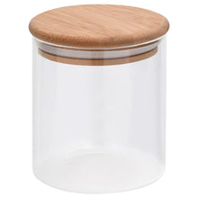 Opbergpotten Met Bamboe Deksel 10 St 600 Ml Glas