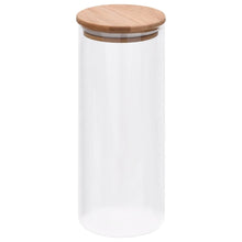 Opbergpotten Met Bamboe Deksel Glas 1000 ml