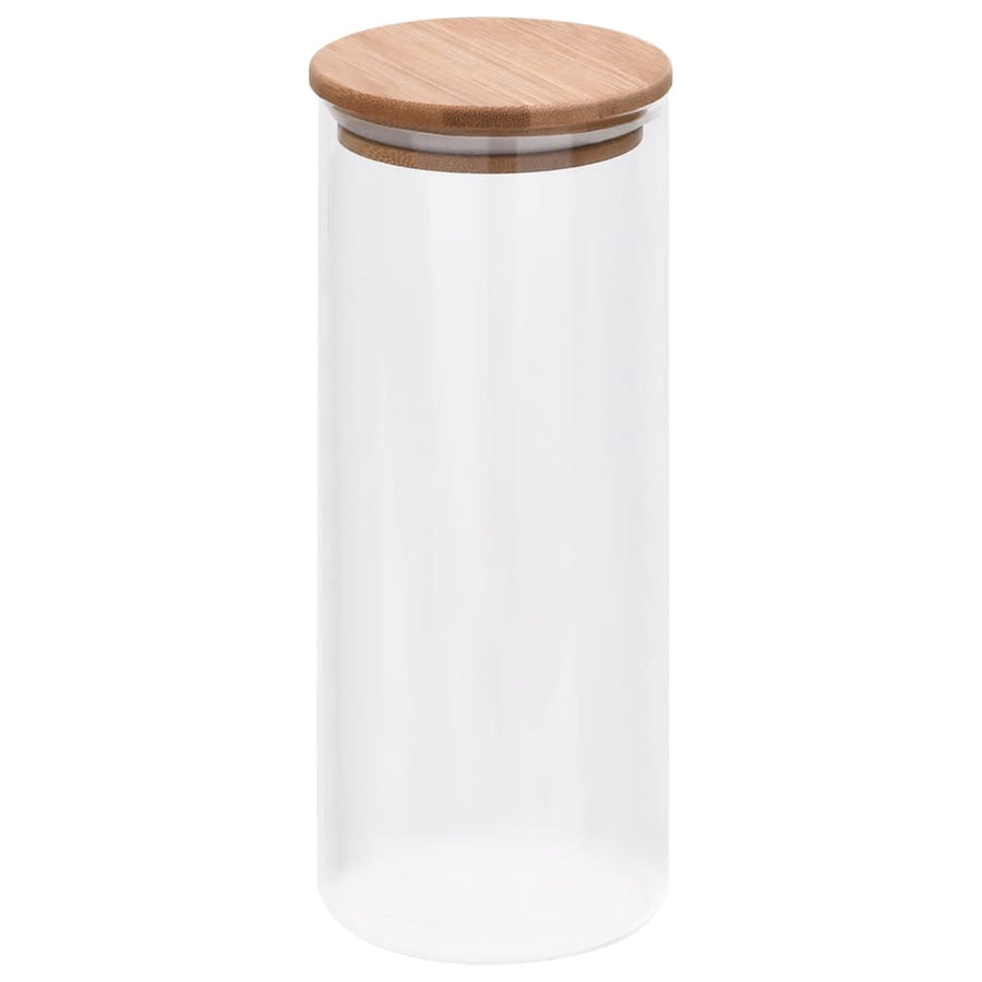 Opbergpotten Met Bamboe Deksel Glas 1000 ml