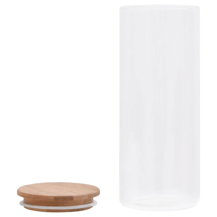 Opbergpotten Met Bamboe Deksel Glas 1000 ml