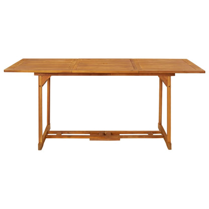Tuintafel 180x90x75 cm massief acaciahout