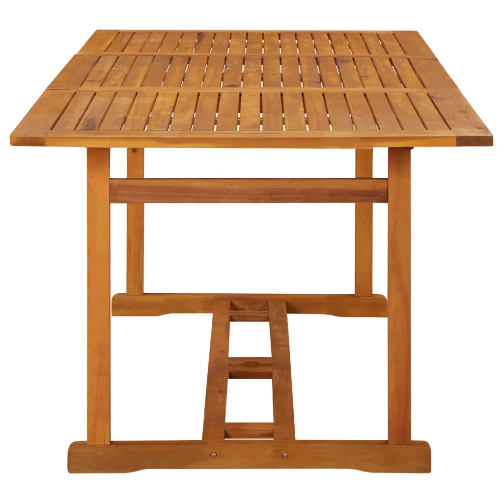 Tuintafel 180x90x75 cm massief acaciahout