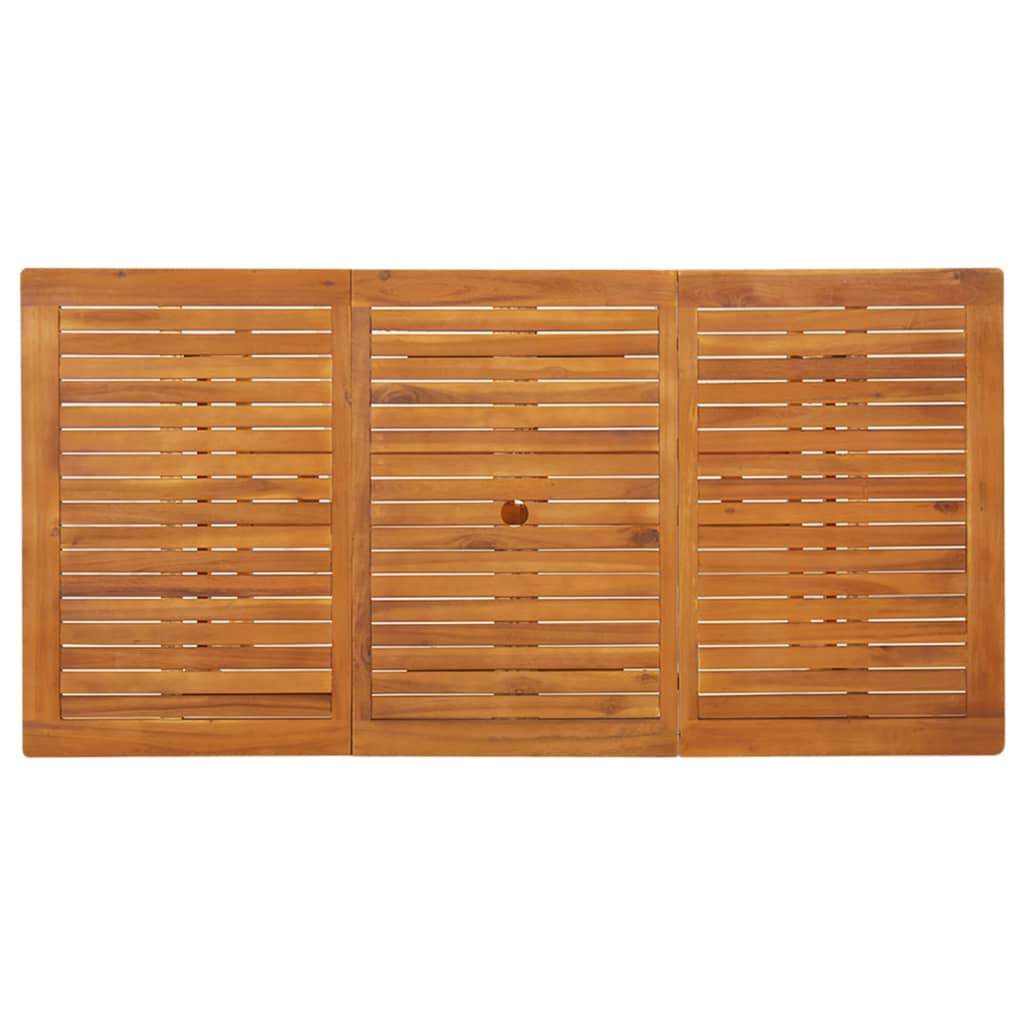 Tuintafel 180x90x75 cm massief acaciahout