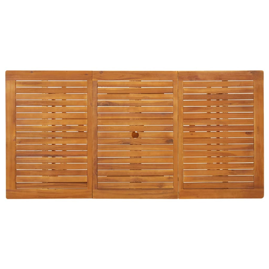Tuintafel 180x90x75 cm massief acaciahout