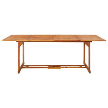 Tuintafel Massief Acaciahout 220 x 90 x 75 cm