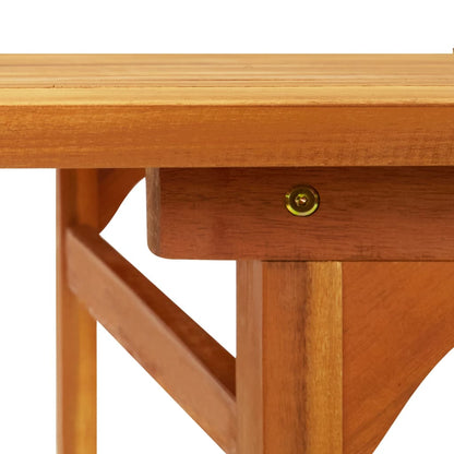 Tuintafel Massief Acaciahout 220 x 90 x 75 cm