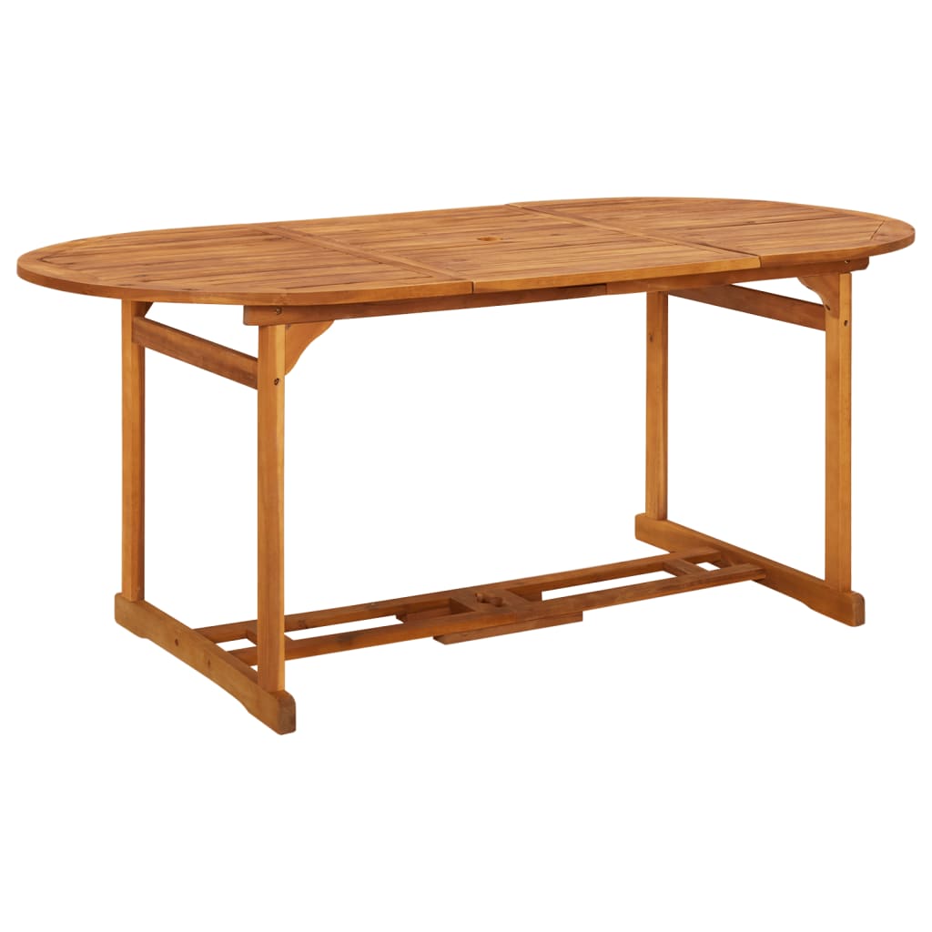 Tuintafel Massief Acaciahout 180 x 90 x 75 cm