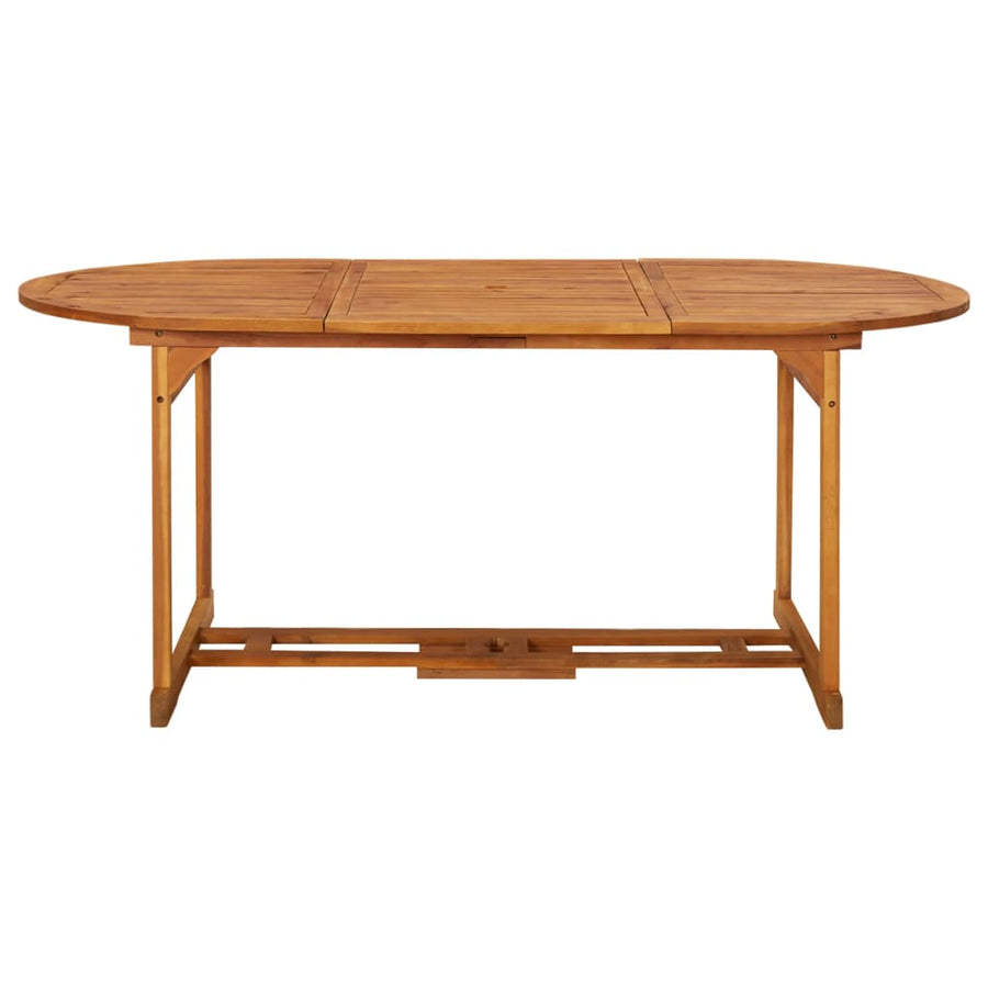 Tuintafel Massief Acaciahout 180 x 90 x 75 cm