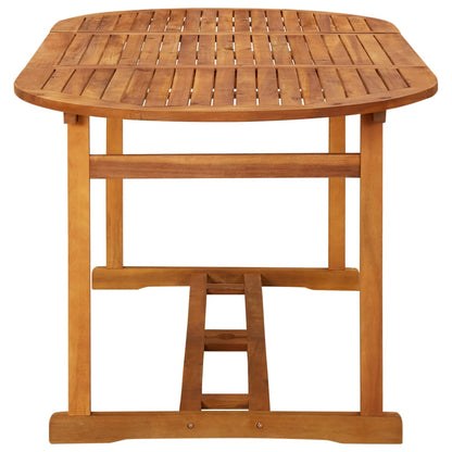 Tuintafel Massief Acaciahout 180 x 90 x 75 cm