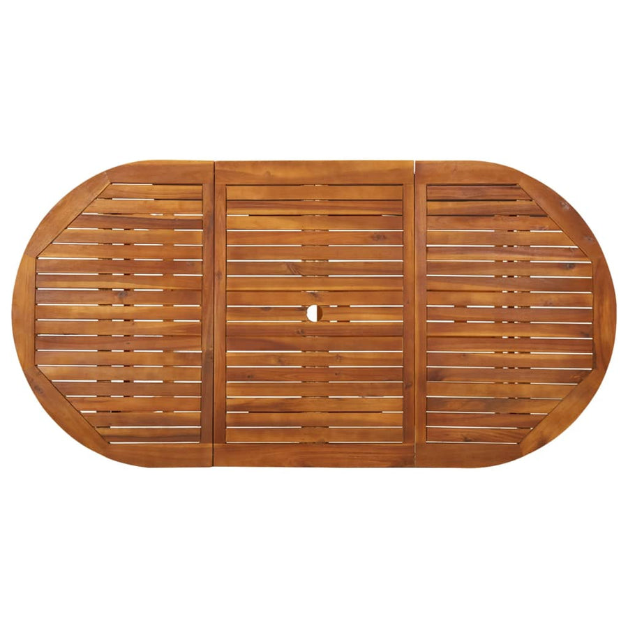 Tuintafel Massief Acaciahout 180 x 90 x 75 cm