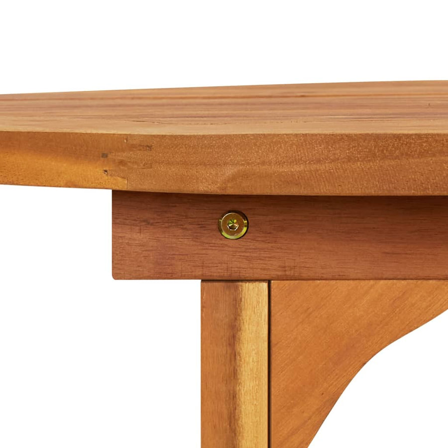 Tuintafel Massief Acaciahout 180 x 90 x 75 cm