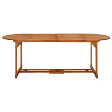 Tuintafel Massief Acaciahout 220 x 90 x 75 cm