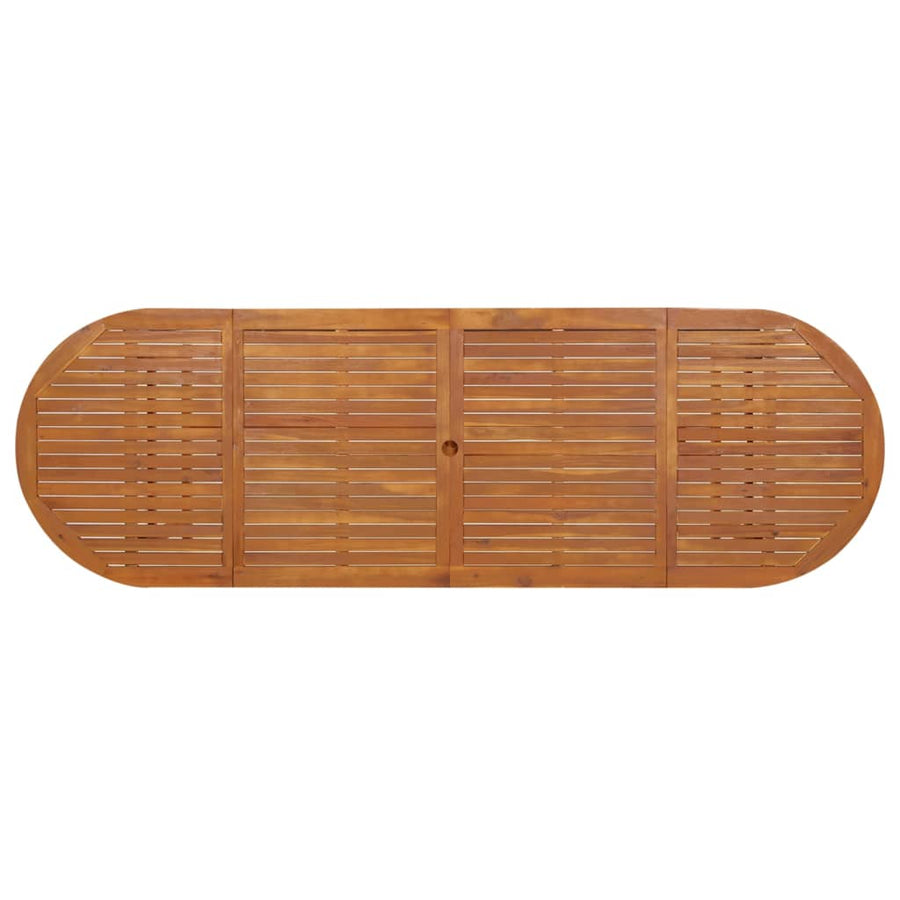 Tuintafel 280X90X75 Cm Massief Acaciahout 1 280 x 90 x 75 cm