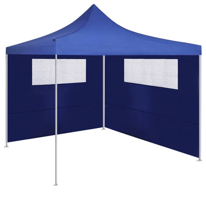 Prieelzijwand Met Ramen 6 x 2 m Blauw