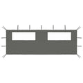 Prieelzijwand Met Ramen Kleurig 6 x 2 m