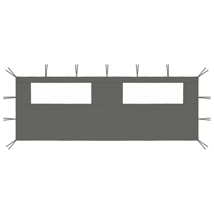 Prieelzijwand Met Ramen Kleurig 6 x 2 m