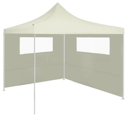 Prieelzijwanden Met Ramen 2 St Kleurig 4.35 x 2.1 m Crème