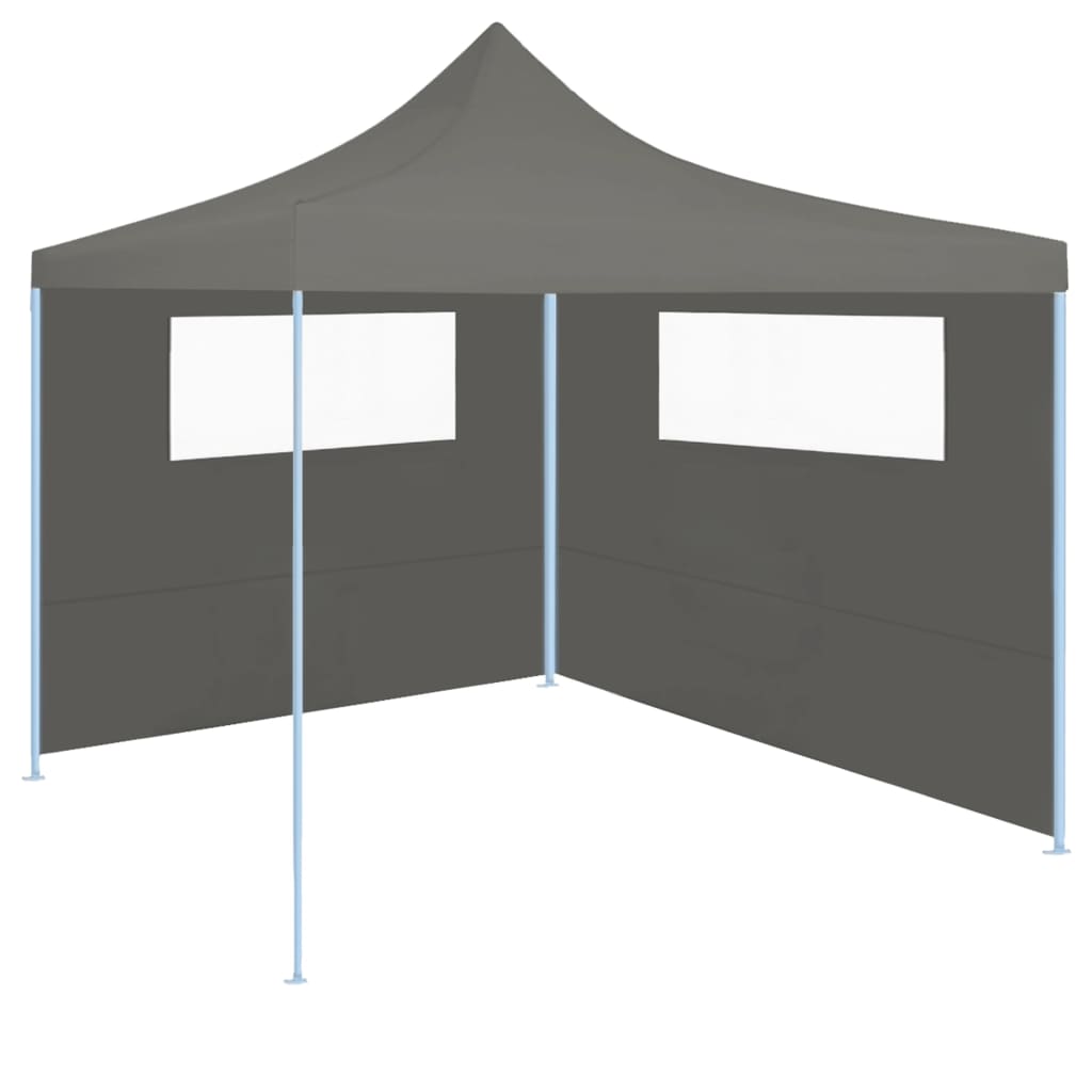 Prieelzijwanden Met Ramen 2 St Kleurig 4.35 x 2.1 m Antraciet