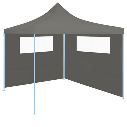 Prieelzijwanden Met Ramen 2 St Kleurig 4.35 x 2.1 m Antraciet