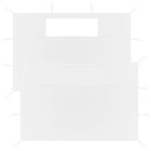 Prieelzijwanden 2 st wit 435x210 cm en 290x210 cm
