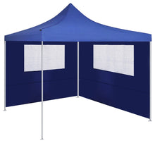 Prieelzijwand Met Ramen 4 x 2 m Blauw