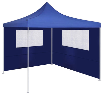 Prieelzijwand Met Ramen 4 x 2 m Blauw