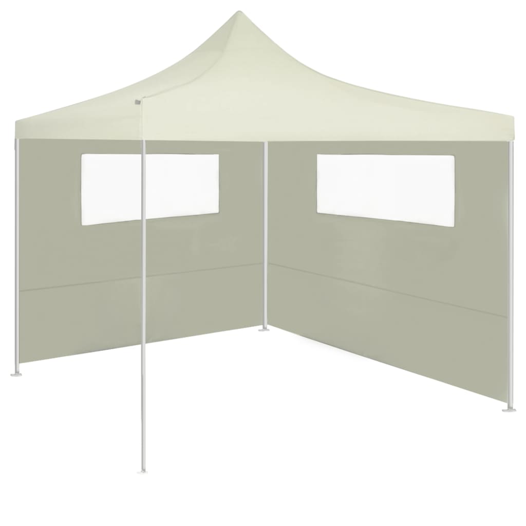 Prieelzijwanden Met Ramen 2 St Kleurig 4.1 x 2.1 m Crème