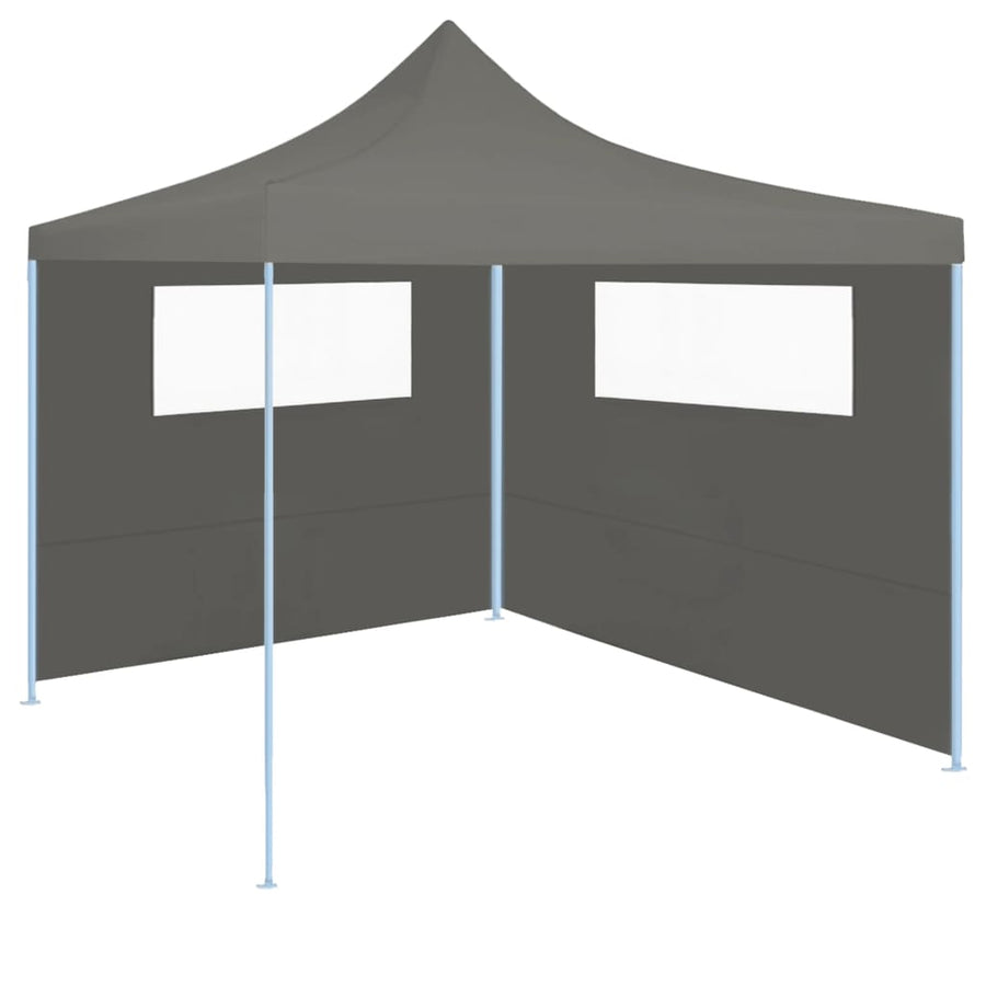 Prieelzijwanden Met Ramen 2 St Kleurig 4.1 x 2.1 m Antraciet